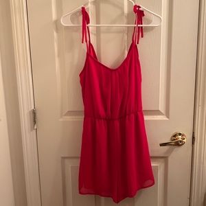 Red Small Romper